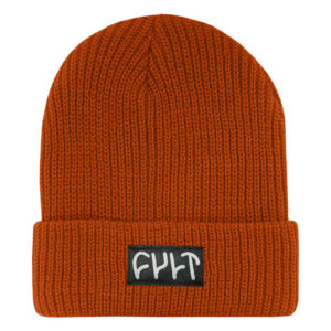 Witness Beanie / ребристий горілий помаранчевий