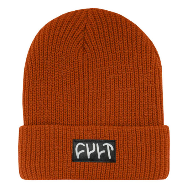 Witness Beanie / ребристий горілий помаранчевий