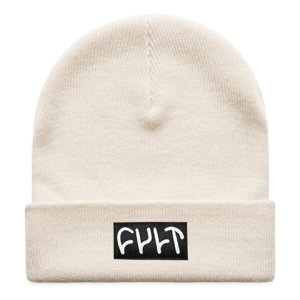 Шапочка Witness Beanie / біла щільна трикотаж
